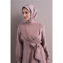 Armine Saf İpek Sura Eşarp 9601d 35 Fuşya Lila