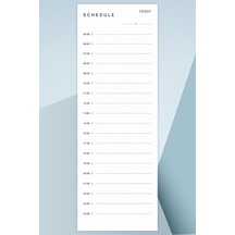 Yapılacaklar Listesi - 50 Sayfa - 10,5 29,7 Cm - To Do List - Checklist- Kontrol Listesi - Planlayıcı - 4061 Çok Renkli