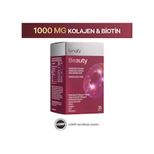 Longify Beauty Hidrolize Kolajen Tip 1 Ve Tip 3, Hidrolize Elastin, Hyaluronik Asit, Biotin, Vitamin C, Çinko, Bakır Takviye Edici Gıda 30 Tablet