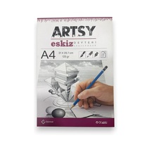 Artsy Eskiz Defteri Sketchbook A4 125 Gr
