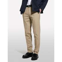 Sisley Streç Pamuklu Logo Detaylı Slim Fit Chino Pantolon Erkek Mavi Pantolon - 325p4wossf053 Siyah