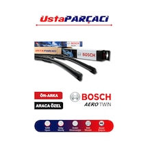 Bosch Hyundai İ20 2021-2025 Aerotwin-rear Ön Arka Silecek Takımı A991s H301