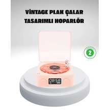 Znv Zenvia Mey İthalat Gece Lambası Stereo Bluetooth Hoparlör Dijital Saat Su Dalgası Efektli 3-ü-1 Cihaz Znv2025