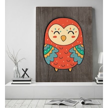 Bk Home Baykuş Tasarımlı Kanvas Tablo 50X70Cm-2