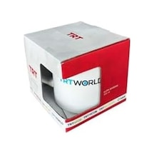 World Logolu Beyaz Kupa 6998