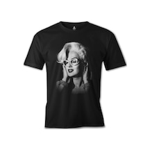 Marilyn Monroe Siyah Erkek Tshirt