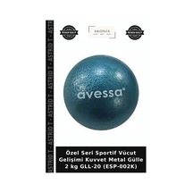Özel Seri Sportif Vücut Gelişimi Kuvvet Metal Gülle 2 Kg Gll-20 Esp-002k Diğer
