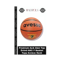 Premium Açık Alan Top Ürünü Brc-7 Basket Topu Kırmızı Renk