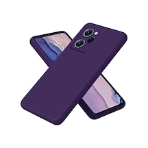 Newface Xiaomi Poco X5 Pro 5g Nano İçi Kadife Silikon - Mor