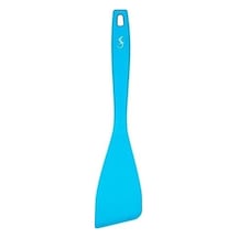 Lurch - Platin Silikon Spatula 28 Cm Mavi - Yanmaz, Yapışmaz, Bükülmez, Çizmez, Tat Ve Koku Bırakmaz - 240104 Renk