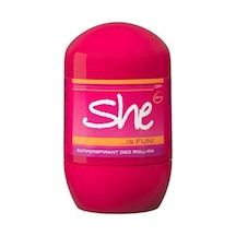 She is Fun Kadın Roll-On Deodorant 40 ML She is Fun Kadın Roll-On Deodorant 40 ML