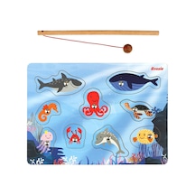 Rossie Ahşap Balık Tutma Oyunu Ve Puzzle