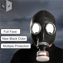 Jialan Yeni 64 Tipi Çok Amaçlı Siyah Gaz Tam Maske Maske Boyama