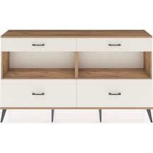 Arges Konsol 2 Raflı 4 Çekmeceli 176x30x99 Çam-çam/aytaşı Çam-çam/aytaşı