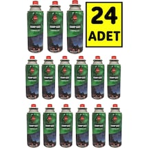 Markafox 24 Adet Gaz Kartuşu Set Pürmüz Gazı 227 G Yeşil