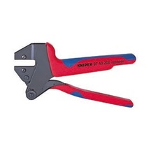 Knipex 97 43 200mm Değiştirilebilir Çeneli Pabuç Ve Yüksük Sıkma Çenesiz