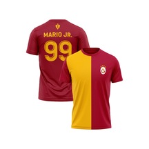 Galatasaray Mario Lemina Çocuk Welcome Tee C251167 Sarı - Kırmızı