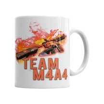 Cs Go Counter Strike Team M4a4 Kupa Bardak Porselen Karışık