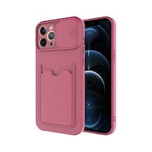 Xemu Apple Uyumlu iPhone 12 Pro Kartix Kılıf-koyu Mor Koyu Mor