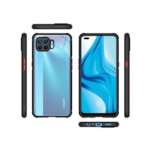 Oppo Reno 4 Lite Kilif Köse Korumali Silikon Arkasi Seffaf Kapak 466796659