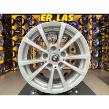 4 Adet Bmw   7 16 5 120 Et31 72.6 Sılver Jant Revize Edilmiş Takım