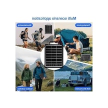 Besthome1 20w Güneş Şarj Paneli 7 Usb Portlu Taşınabilir Power Bank Dream011 Newaonasen Sku6177