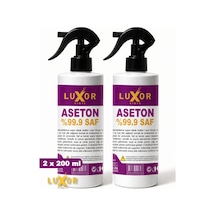 Luxor Kimya Saf Aseton 2 x 200 ML