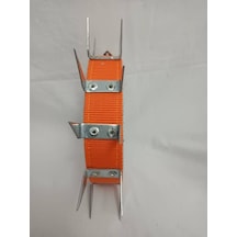 Kozaklı U Çivili Köpek Tasması Turuncu 70 x 4 CM