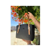 Just Polo Kadın Omuz Çantası Ve Cüzdanı Kombin 440113mh Siyah Camel Kombin 14963609