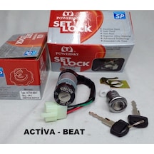 Honda Activa 100 - Beat Eski Teneke Kasa Kontak Seti Arasmoto