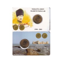 Türkiye 1997 Yılı Tedavül 5000 Lira Çil Özel Renkli Kapamasında Unc