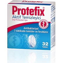 Protefix Diş Protezleri İçin Aktif Temizleyici Tablet 32'li