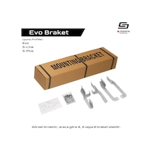 Ford Courier 2 Evo Braket Seti 183 Cm 2023 Üzeri