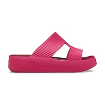 Crocs Kadın Getaway Groove Platform Hstrap Terlik - Pembe Dragon Fruit