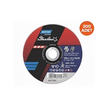 Norton Saint Gobain Starline 115x1.0x22.23mm İnox Metal Kesici Disk 300'lü Koli