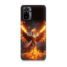 Xiaomi Redmi Note 10 Uyumlu Anka Kuşu Uyanıyor Desenli Silikon Kılıf