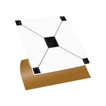 Kendinden Yapışkanlı Siyah Geometrik Desenli Pvc Karo 30x30 Cm 56 Adet 5m2