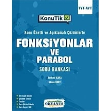 TYT  -  AYT KonuTik Fonksiyonlar Ve Parabol Soru Bankası  -  Sercan Çetin  -  Okyanus Eğitim