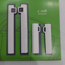 Ünivarsal Kapı Bademi Kapı Koruma Bandı Kapı Plastik Beyaz Renk 4 Ünivarsal Kapı Bademi Kapı Koruma Bandı Kapı Plastik Beyaz Renk 4