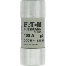Eaton C22g100 Silindirik Sigorta 22x58, Gg/gl, 500v, 120ka - 100a
