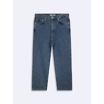 LTB Leron Baggy Mid Indigo Jean Pantolon Mavi