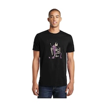 Anime One Punch Man Baskılı Siyah Erkek Tshirt (534482253)
