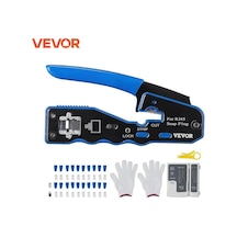 Vevor Sıkma Aracı Rj45/cat5e/cat6/cat6a Ethernet Crimper Sıkma Pense 8-pin Amerika Birleşik Devletleri