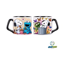 Snoopy Kupa Bardak Tek Adet 0840 Çok Renkli