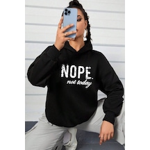 Uyguntarz Unisex Nope Baskılı Sweatshirt 1siyah