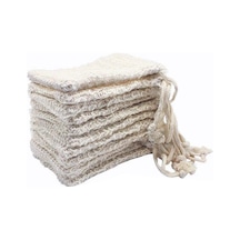 15x Poşet Peeling Sabun Torbası Çanta El Yapımı Sabun Saklama Torbası Rami Köpük Net Krem