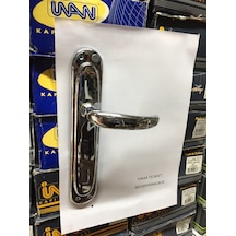 Inan 2004 Krom Köşk Pirinç Kapı Kolu 1 Kapılık Çift