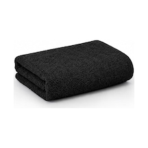 Pamuk El Yüz Havlusu 50x90 Cm, Pamuklu Spor Havlusu, Yüz Havlusu, Baş Havlusu, El Havlusu, Fitness Ve Gym İçin Havlu, Antreman Havlusu, Banyo Ve Seyahat Havlusu 1 Adet Siyah