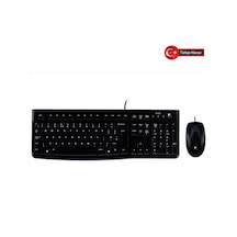 Logıtech Mk120, 920-002560, Usb Kablolu, Türkçe Q, Klavye Mouse Set