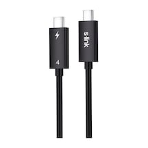 S-link Sl-tc401 Thunderbolt 4.0 1m 8k 60hz Pd100w Typec To Typec 40gbps Hızlı Data Kablosu